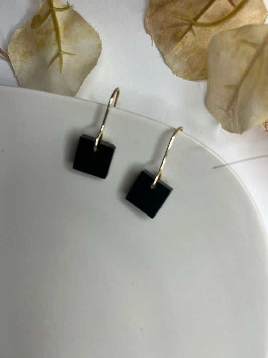 Square earrings