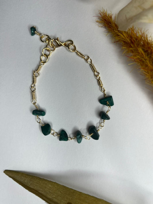 Malachite bracelet